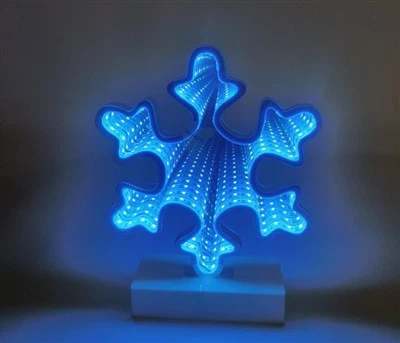 Ozdoby świetlne SMD w kształcie płatków śniegu